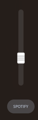 Dot X - Spotify assigned to slider